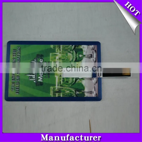 Cheap Whole Sale Usb Flash Drive of Credit Card Shape One / 2 Sides Full-color Imprinting Free photo-6