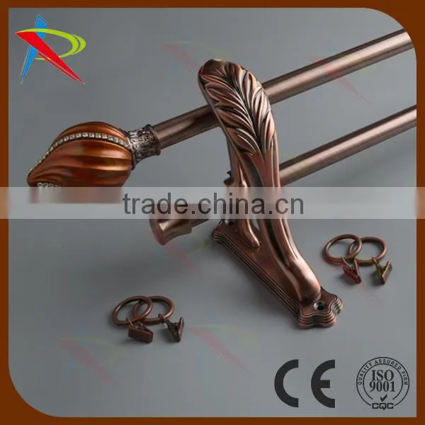 Brass Curtain Rods/poles Full Set Wholesale photo-3