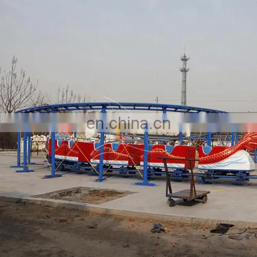 Attraction Family Amusement Rides Electric Train Slide Dragon Cheap Roller Coaster for Sale photo-5