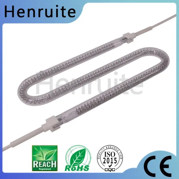 S Shape Infrared Halogen Heat Lamp Medium Wave Lamp Halogen Tungsten Heating Element photo-3
