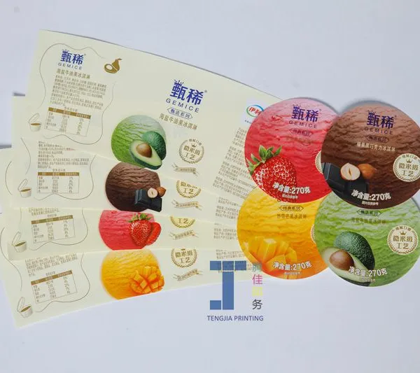 Customizable In Mold Labels Digital Printed Label 0.02mm To 0.25mm Thickness photo-3