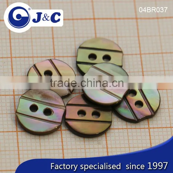 J&C Brown MOP Shell Buttons,pearl Shell Buttons for Fashion Shirt.BR033, BR037 photo-3