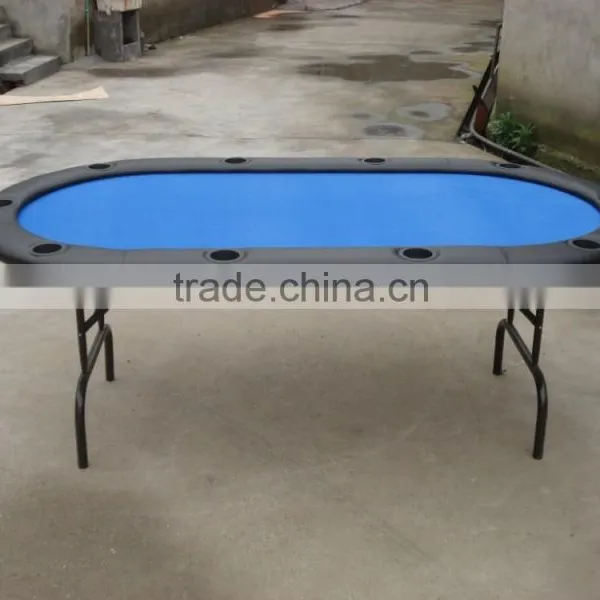 Deluxe Poker Table With Iron Leg/7ft Texas Poker Table Dimension photo-2