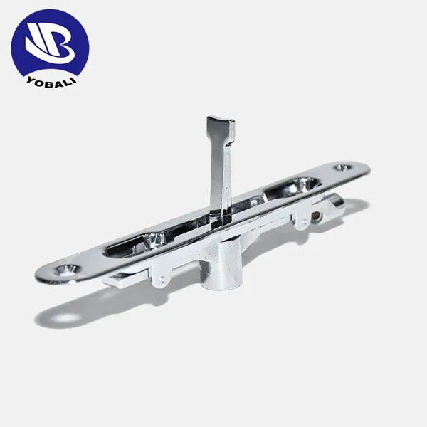 Factory Manufacture Narrow Flush Bolt Zinc Material Metal Bolt photo-4