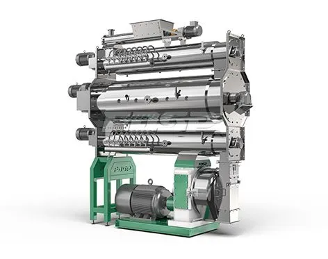 6-12tph SZLH420D Feed Pellet Mill+double Opening Conditioner+retentioner photo-2