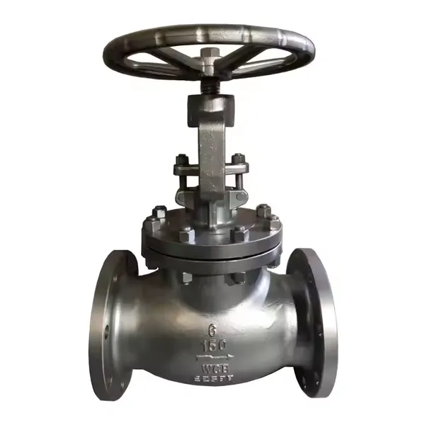 Factory Premium Quality Durable 6 Inch Cast Steel WCB Globe Valve Class 300 Stop Valve With Hand Wheel for Oil Gas Water photo-5