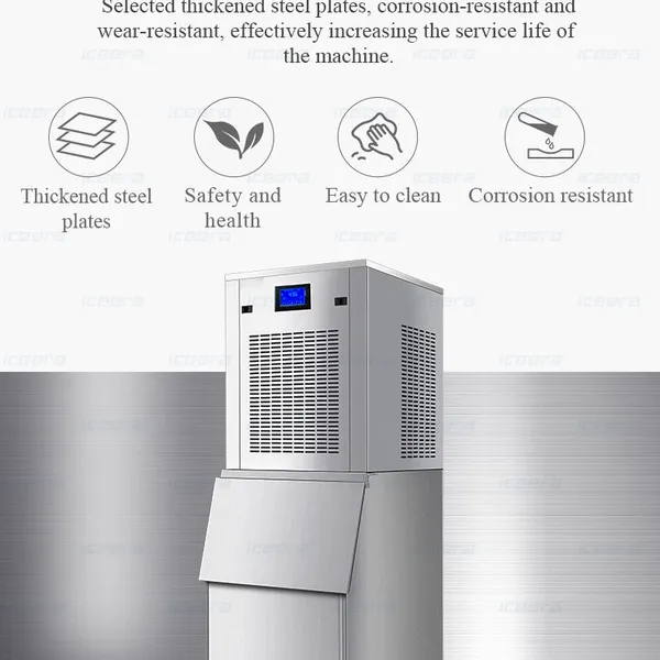 1Ton Automatic Snow Ice Making Machine, Fluffy Snow Ice Maker for High-End Catering and Food Fresh Keeping photo-3