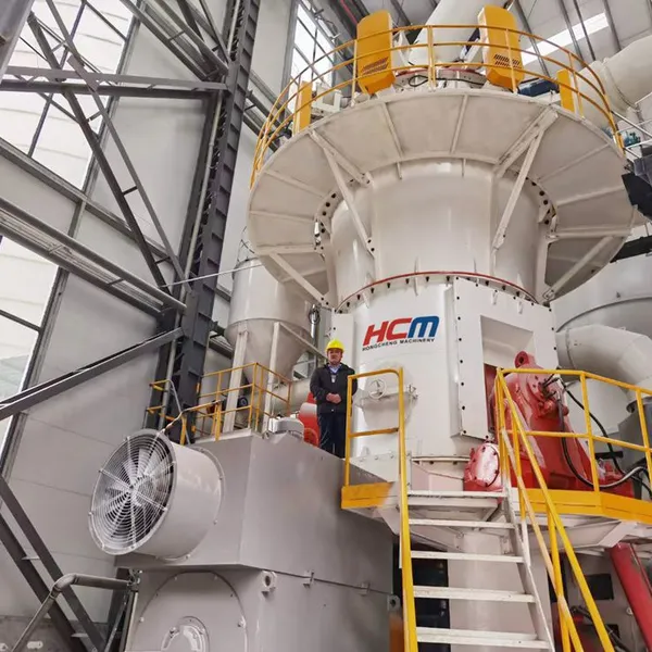 HCM HLMX Ultrafine Vertical Mill | 700,000 TPY High-Grade Calcium Carbonate Production Line photo-3