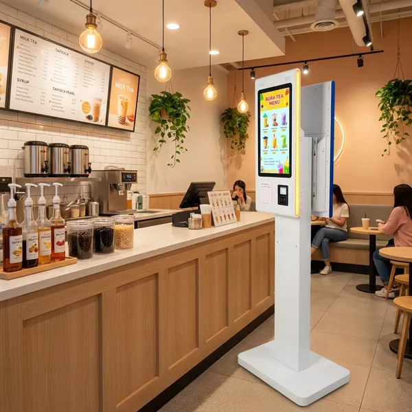 Aonpos APK05 Dual Screen Checkout Terminal 4GB RAM Checkout Terminal Retail Self-service Terminals For Convenience Stores photo-2