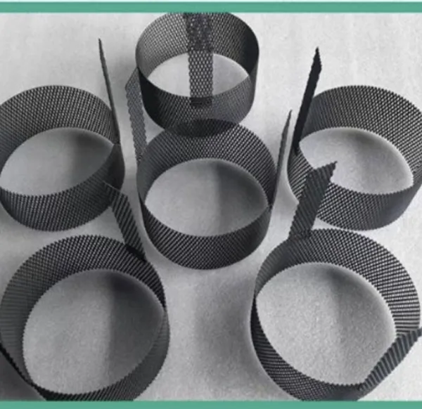 Ruthenium Iridium Oxide Anode Mesh Cylinder for High Temperature, Up to 80°C, Stainless Steel Frame