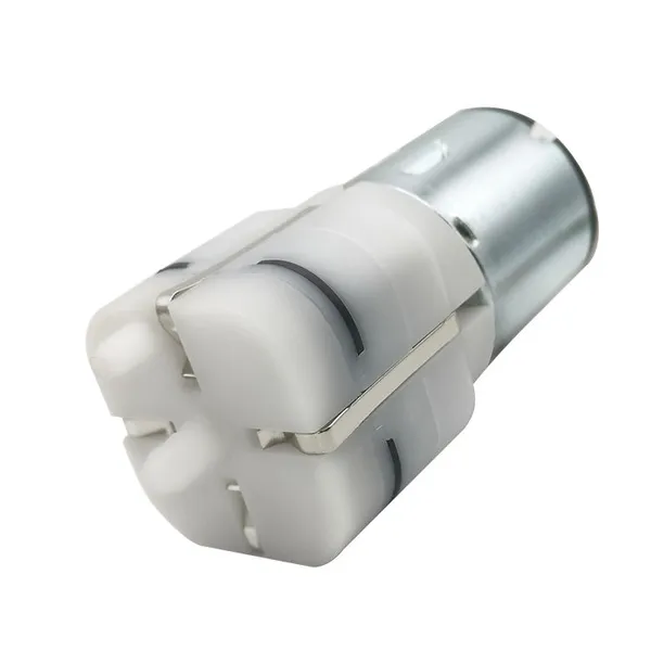 Custom 32mm Square Pump Head Large Flow 3-4LPM Mini Electric Diaphragm Pump 3V-24V DC Micro Low Pressure Vacuum Air Pump