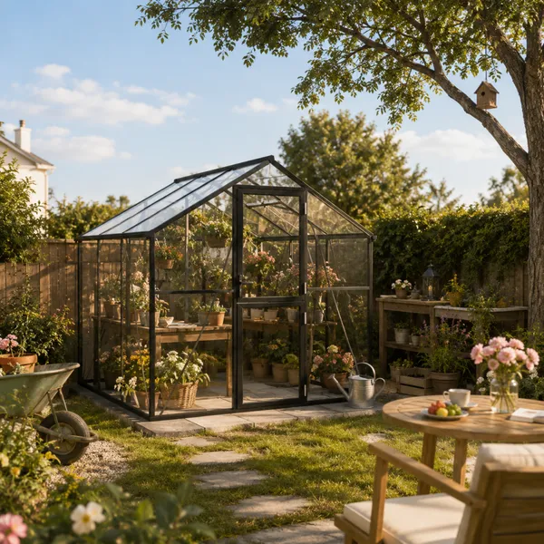LERYOU Custom Aluminum Polycarbonate Sunroom for Patio and Garden