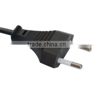 Convenient&Safe&Practical 1m Euro 2 Pin Power Plug Lead to IEC C7 (Figure of 8 FIG8) 1 Metre EU Cable Cord photo-2