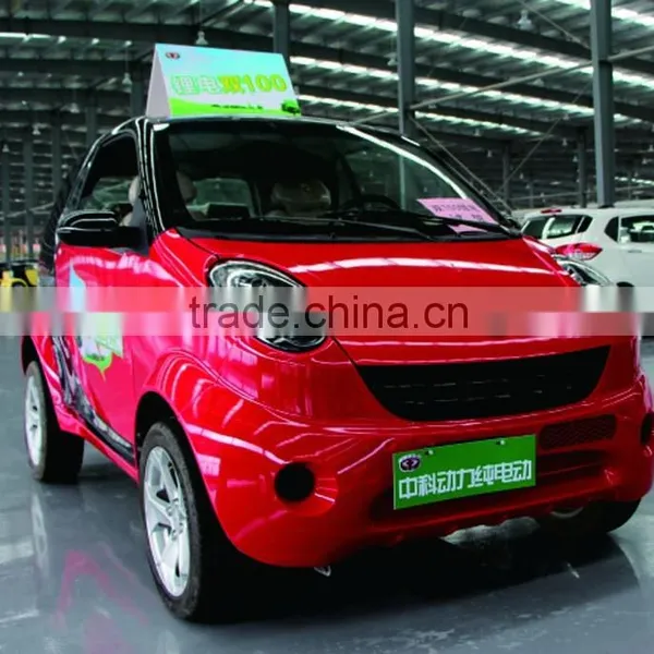 4 Seats Green Car Vehicle Electric Car Automobile photo-2