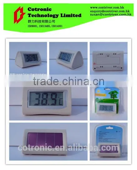 Room Table Solar Digital Thermometer photo-2