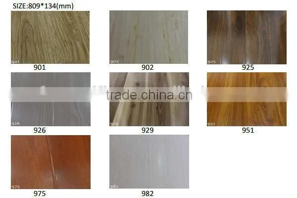 Foshan High Gloss Wood Floating Flooring photo-3