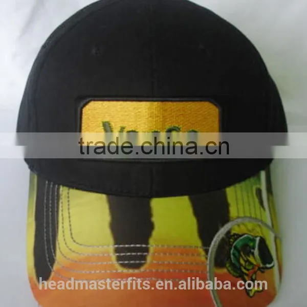 Custom Logo Printing Long Bill Black Strap Women's Baseball Trucker Cap photo-2