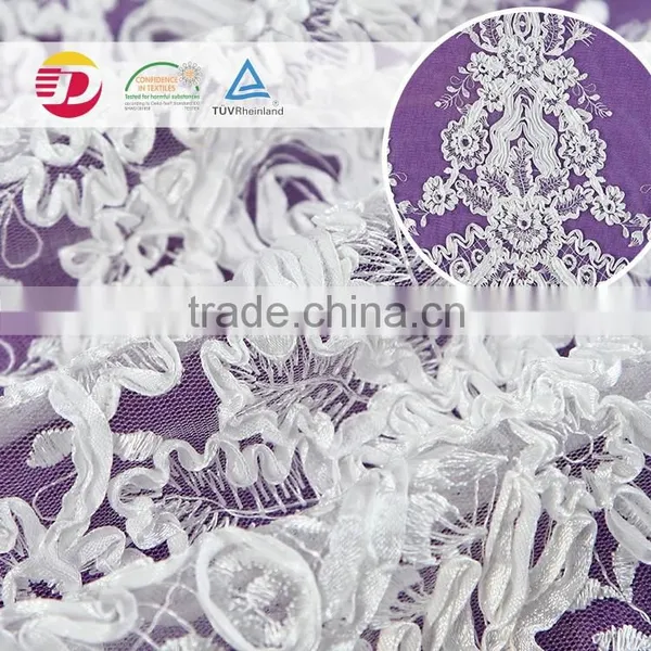 New Product Cheap Embriodered Guipure Lace Tricot Underwear Fabric Garment Accessories Machine photo-5