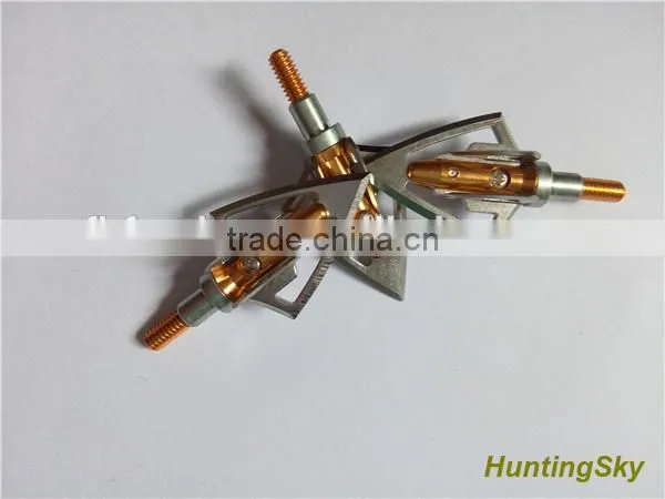 100Grain 6Blades Broadheads Arrowhead For Archery Hunting Compound Bow photo-3
