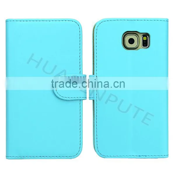 Hot New Products Leather Case for Samsung Galaxy S6 Wallet Leather Case photo-3
