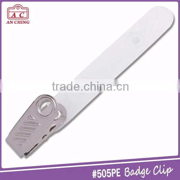 Customized Color Plastic Spring Clip Suspender With PE Strap photo-3