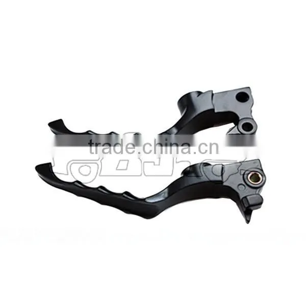 BJ-LS241-023 Hot Sale Billet Aluminum Chrome Skull Scooter Motorsport Brake Lever photo-6
