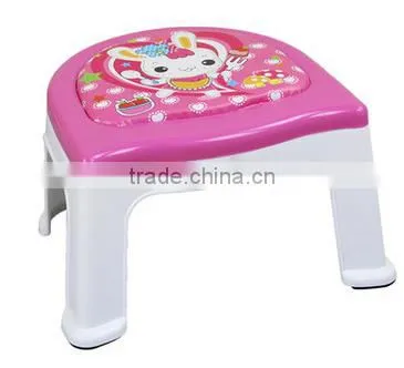 Child Plastic Stool Cute Whistle Stool photo-2