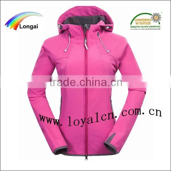 Lightweight Red Customized Logo Best Ladies Raincoats With Hood photo-3