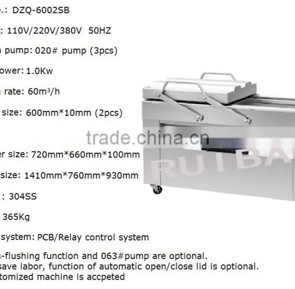 Brick Shape Vacuum Package Sealer Machine For Food Jar Tea Bag Saver photo-3