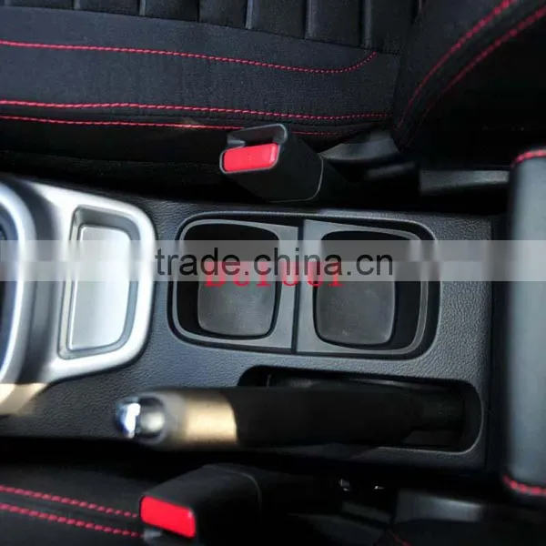 ABS Chrome Car Styling Water Glass Box Sticker Trim Interior Decoration Cover For Suzuki Vitara 2015 photo-4