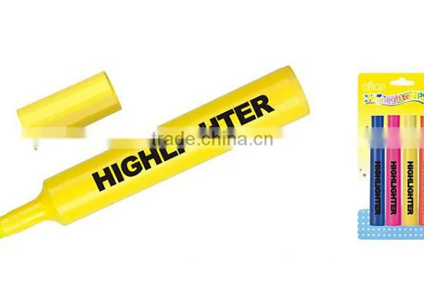 Bright Color Scented Fluorescent Pen Jumbo Highlighter Marker