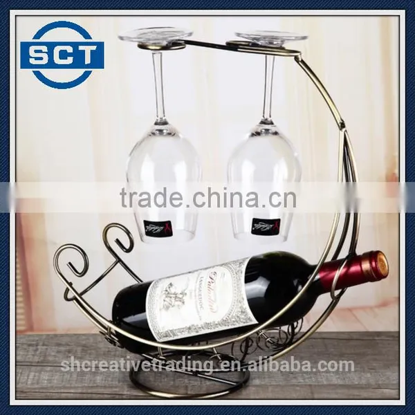 European Hanging Style Red Wine Bottle Rack photo-4