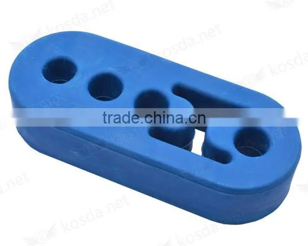 Exhaust Rubber Hanger Bracket Bushing Support Universal 4 Hole Exhaust Rubber Mount Mounting Hanger photo-3
