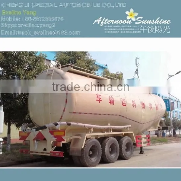 45CBM Bulk Powder Goods Tanker Trailer photo-5