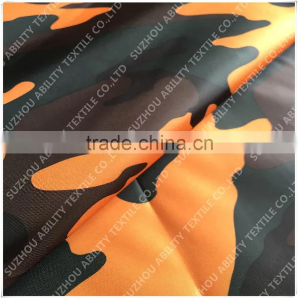 Custom Fabric Printing Camouflage/Digital Red Camouflage Fabric photo-3