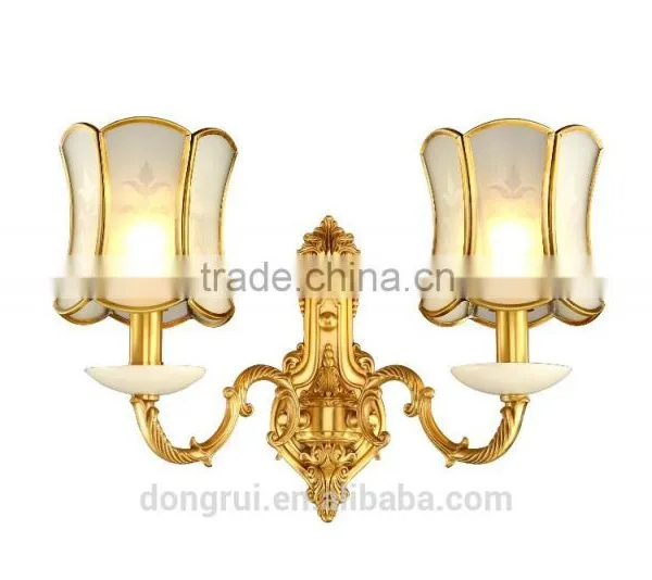 Europe Royal Style Classical Full Copper Baccarat Luxury Decorative Light Hotel Chandelier For High Ceiling 5 Heads 158-5H photo-2