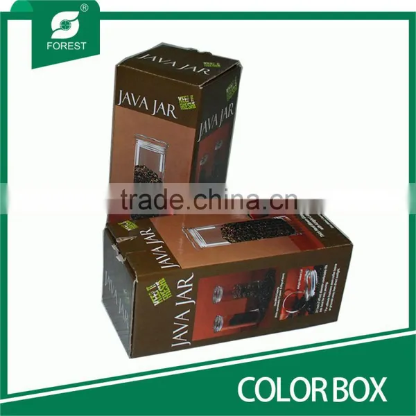 CORRUGATED PAPER COLOR BOX FOR COFFEE BIN photo-5