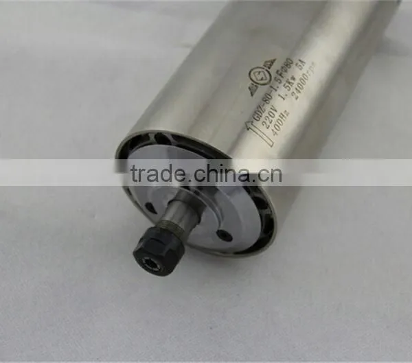 GDZ80-1.5F Toauto1.5kw 24000rpm Milling Motor Spindle photo-2