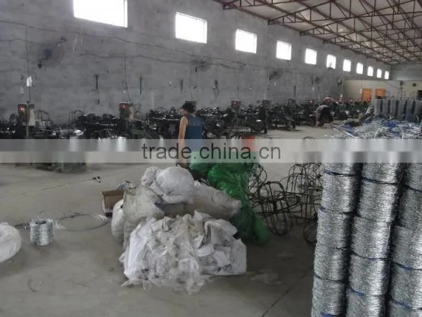 Flat Wire Type Pvc Coating Barbed Wire Price per Roll photo-4