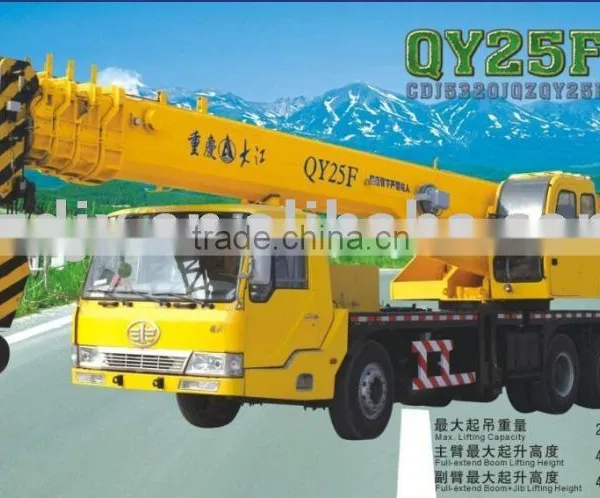 25t Full Hydraulic Truck Crane