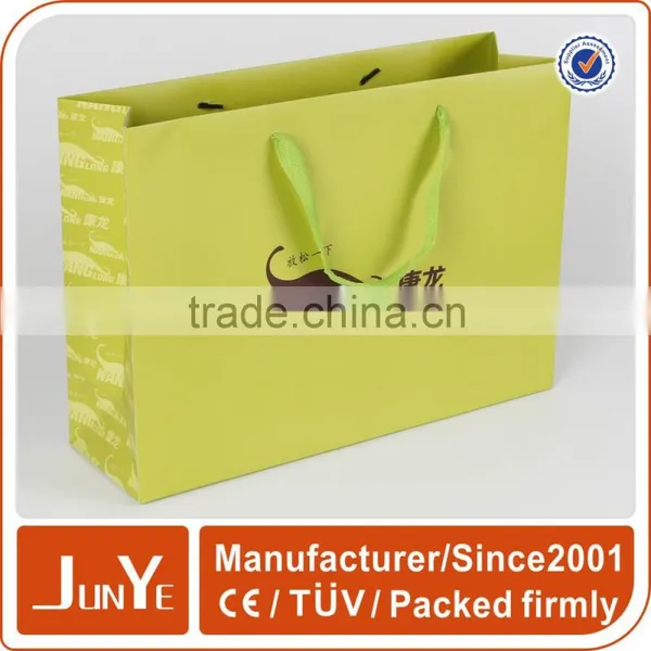 Custom Shopping Cotton Paper Handle Bag With Logo Print photo-2