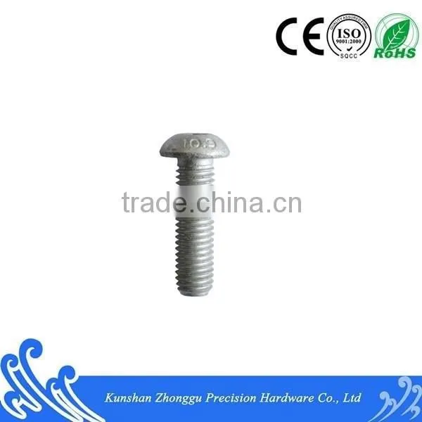 Allen Pan Head Screw ISO7380 Carbon Steel Dacromet