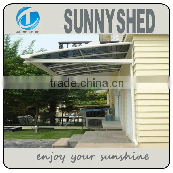 Door Canopy With Aluminum Frame and Poly Roof photo-6