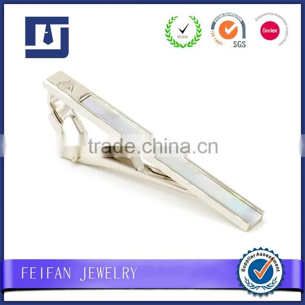 High-end Fashion Logo Cufflink Tie Clip Tie Bar With Box photo-2