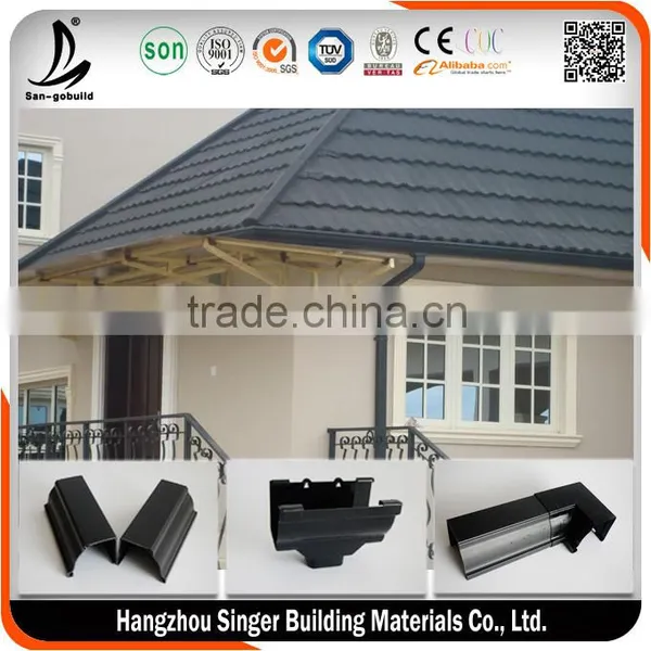 SGB 5.2 Inch & 7inch High Quality PVC Rain Gutters For Malaysia photo-6