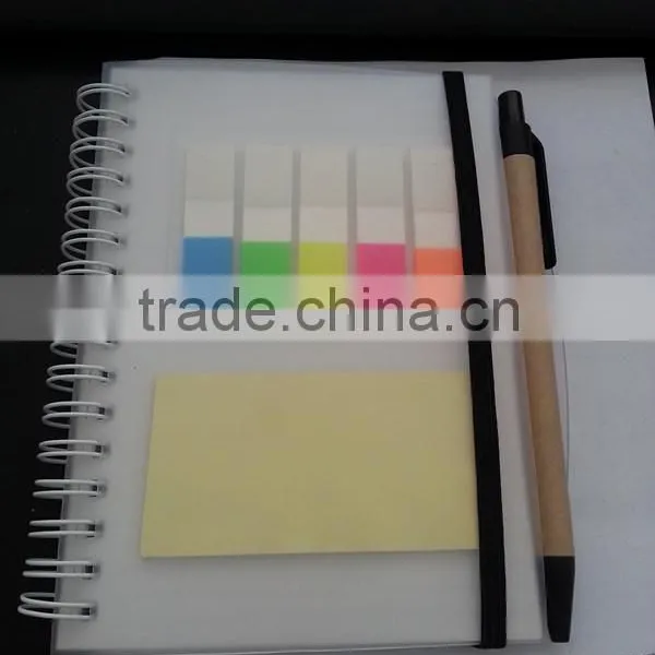 Promotional Colorful Sticky Notes With Pen Memo Pads