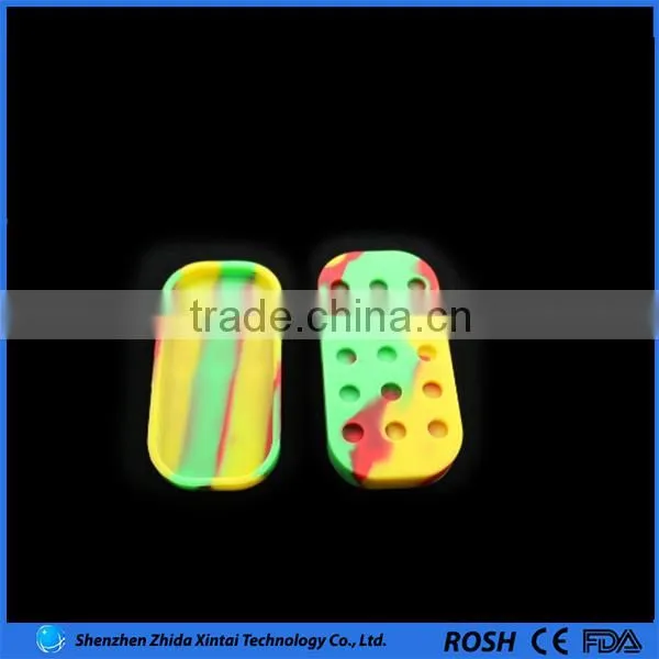 Electronic Cigarette Accessories Customized Bho Oil Jars Small Silicone Non-Stick Container