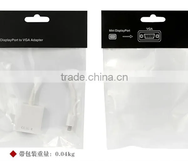 Mini DisplayPort DP to VGA Converter Cable photo-5
