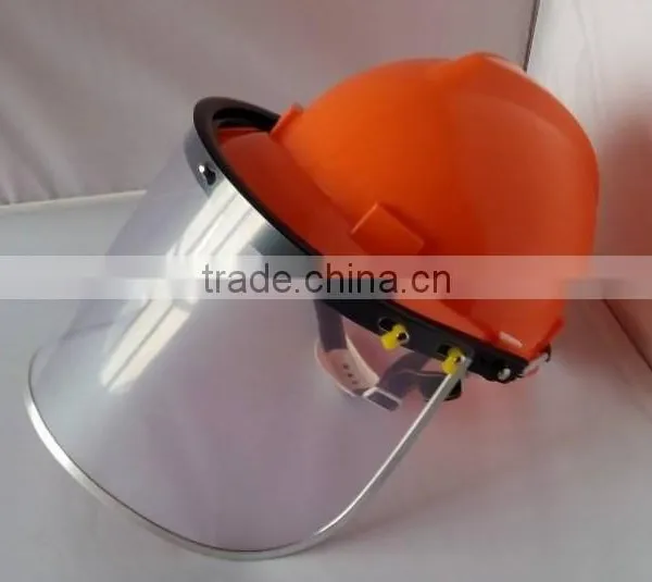 ABS shell safety helmet with chin strap