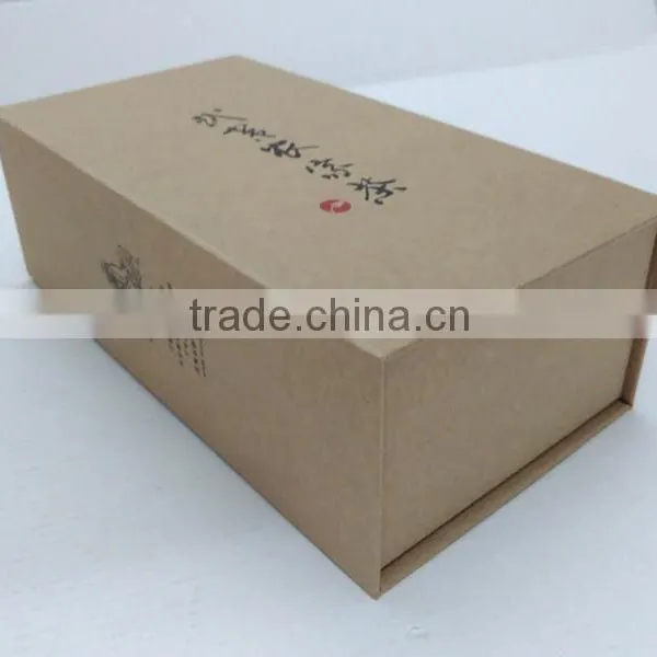 Manufacturer Custom High End Book Shape Hinged Paper Tea Packaging Box photo-2